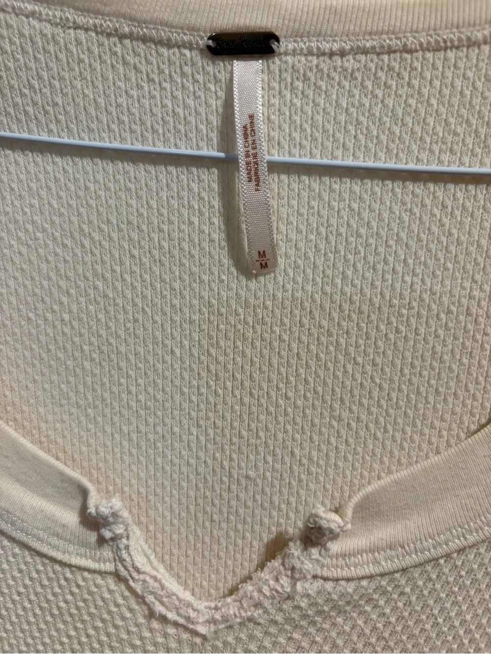 FREE PEOPLE kombucha thermal top
